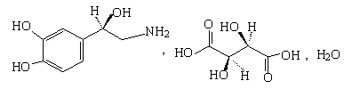 (R)-(-)-norepinephrine L-bitartrate monohydrate